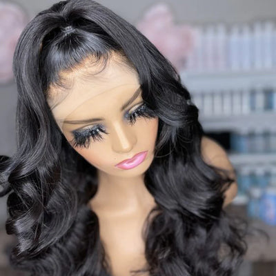 Number 4 : Eymn hair 13x4 lace front wig body wave 200% free shipping fee