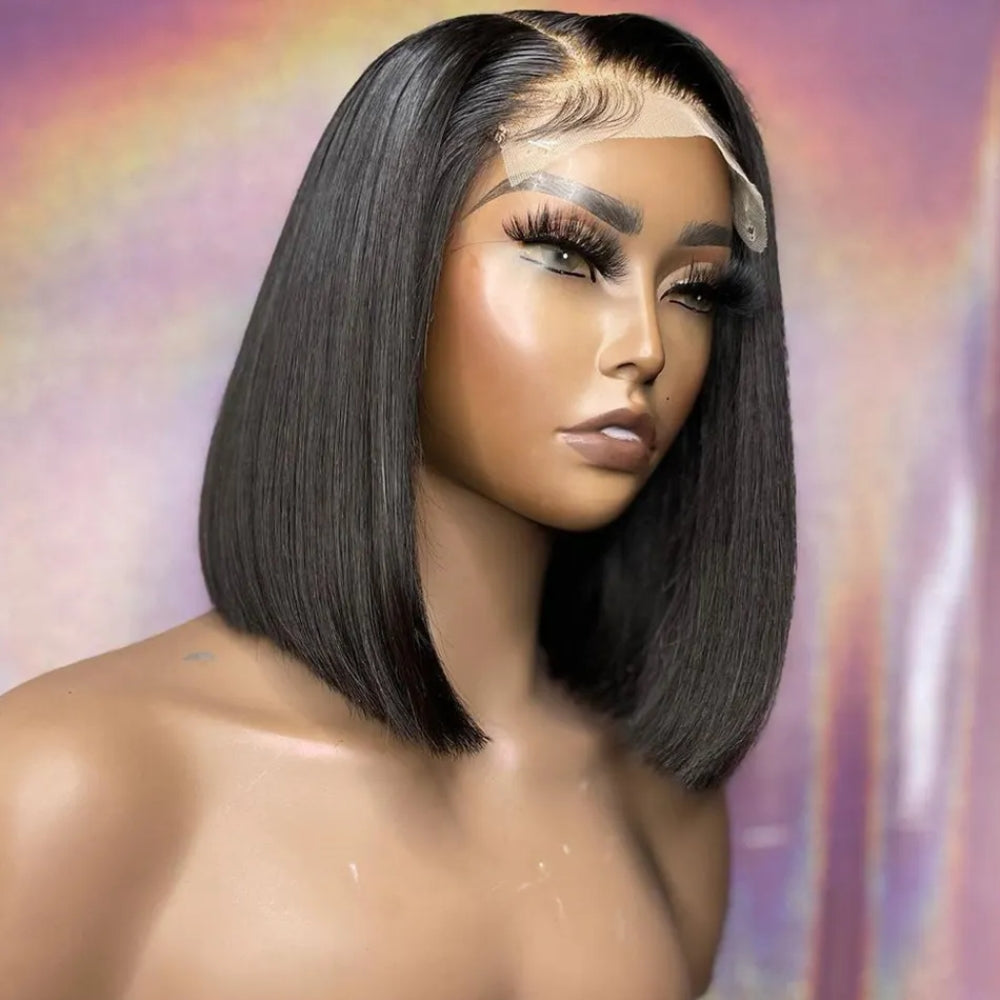 Number 14 : Eymn short bob 13x4 lace front wig 200%